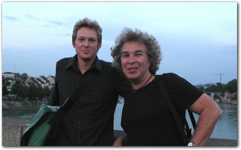 Marco Pittori and Brad Elterman in Basel.jpg